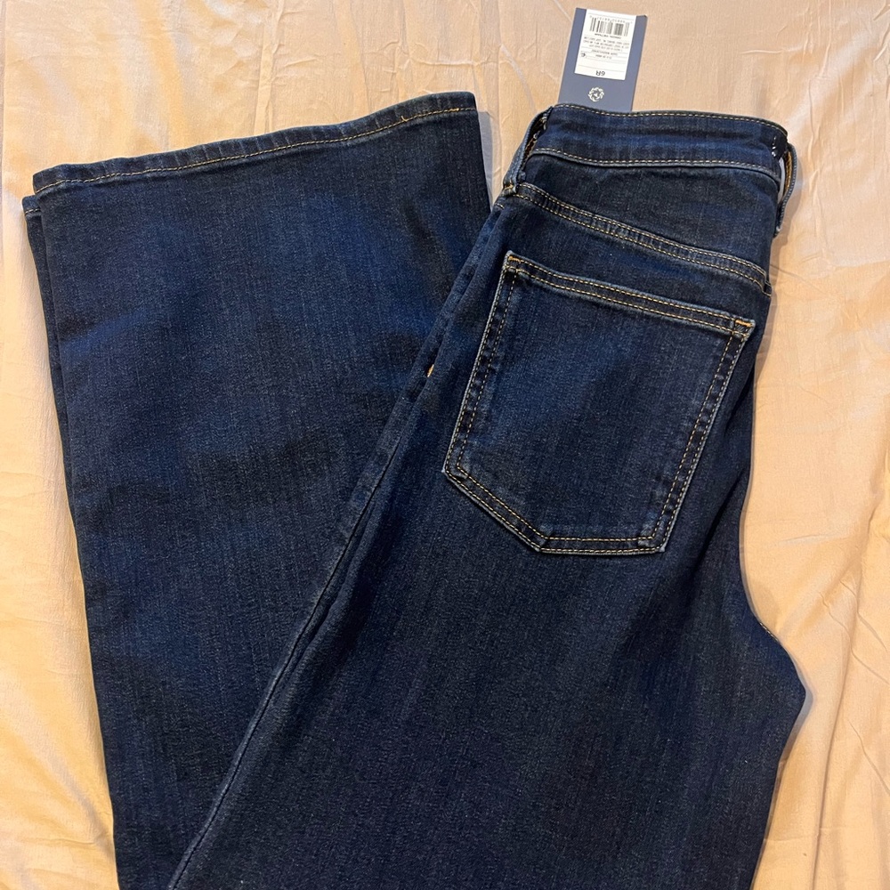 Universal Thread Dark Indigo Flare Jeans - Picture 4 of 16